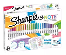 Marcatextos Sharpie S Note Punta Cincel Tonos Pastel 24 Piezas