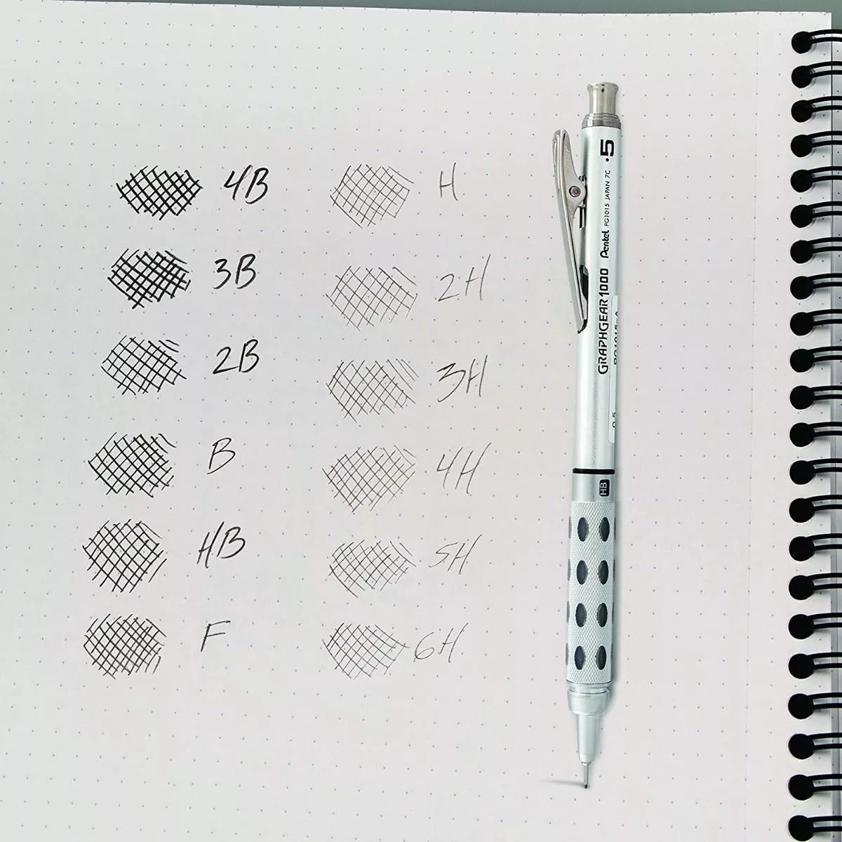 3 Minas Puntillas Lapicero Pentel Super Hi-polymer 0.5mm