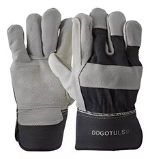 Guante Tela Carnaza Dogotuls Doble Refuerzo