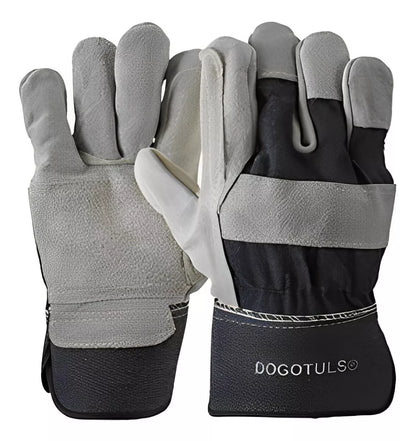 Guante Tela Carnaza Dogotuls Doble Refuerzo