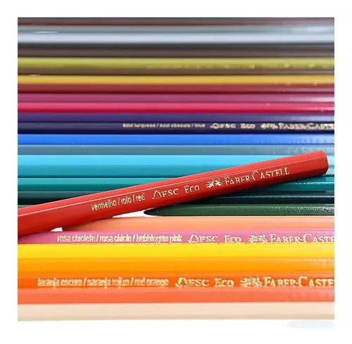 Lápices de Colores Faber Castell Profesional Hexagonal 48 Pz - MarchanteMX