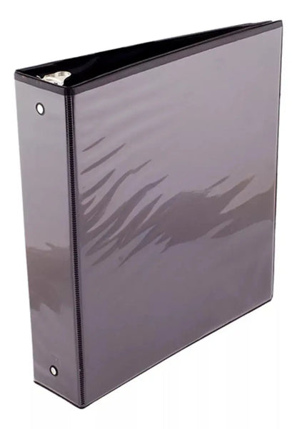 1 Carpeta Vinil Baco Personalizada Carta Economica 1 Pulgada Negro - Baco - vista trasera