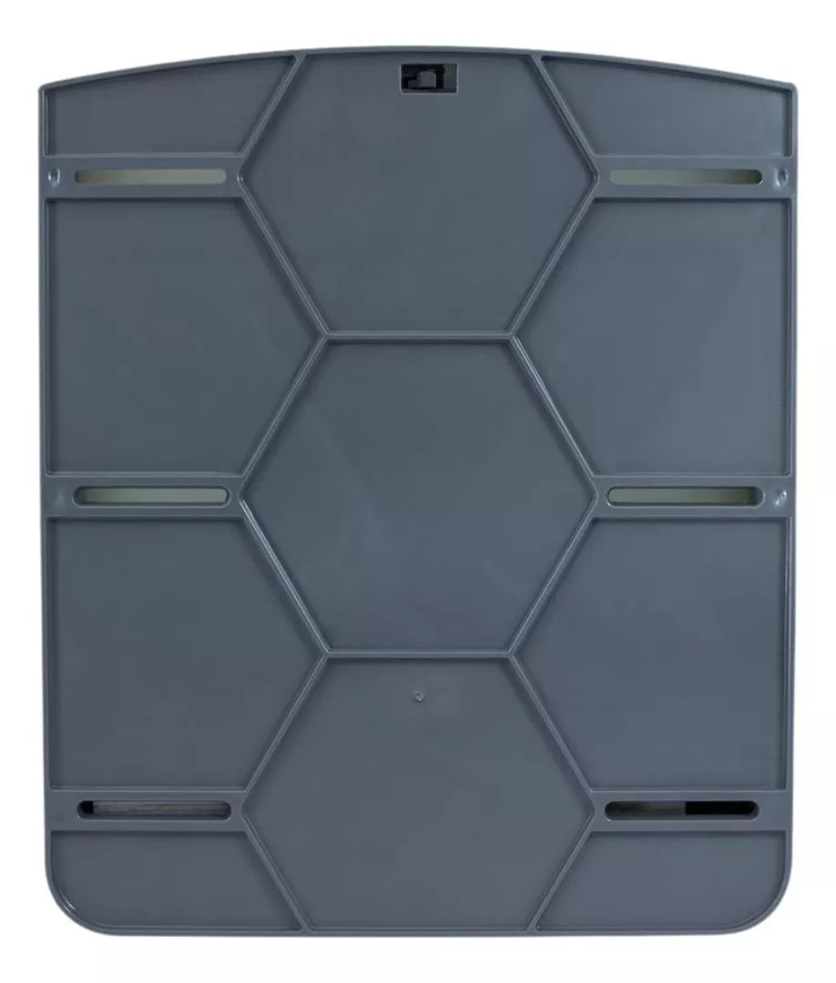 Dispensador Toalla Interdoblada Oval Humo Largo