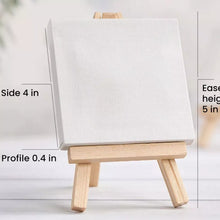 Set 14 Mini Caballete Lienzo Pintura 10.2x10.2 Arteza