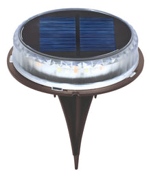Luminario Solar De Jardín Multicolor 6W Adir
