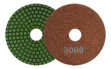 Pad Diamante 2766 Austrodiam 4'' Grano 3000 Pulido Marron Activo