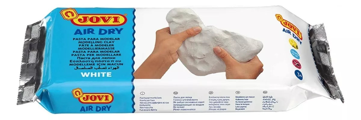 Pasta Moldear Jovi 500 Grs Air Dry Manualidades Colores