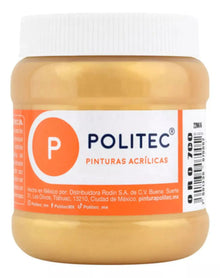 Pintura Metálica Acrílica Mate Politec 250ml Elegir Color Politec