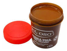 Crema Calzado El Oso Fina Color Café 170g Limpieza Zapatos