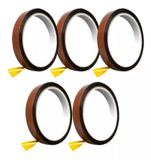 5 Cinta Térmica 6mm 30m Cafe Sublimar Sublimación Color Make