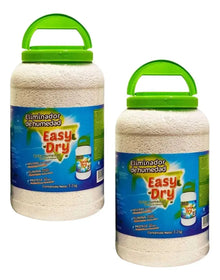 2 Pz Eliminador Humedad Olores Easy Dry 3.2 Kg - Easy Dry - vista lateral