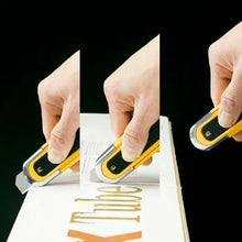 Cutter CORTADOR AUTO-RETRACTIL CON MAGO ANTIDERRAPANTE 76.60g Olfa - Olfa
