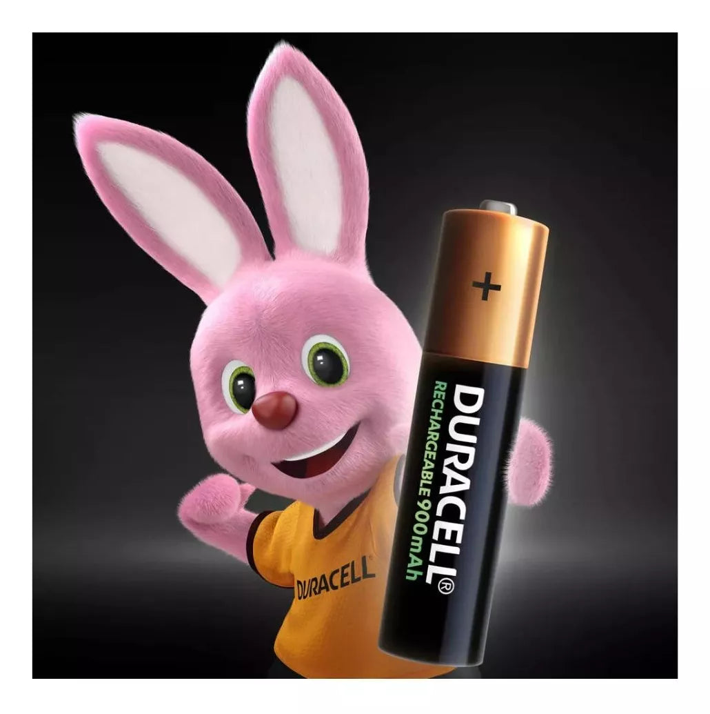 Pila Recargable Aaa Duracell Dx2400 De 900 Mah De 1.2v