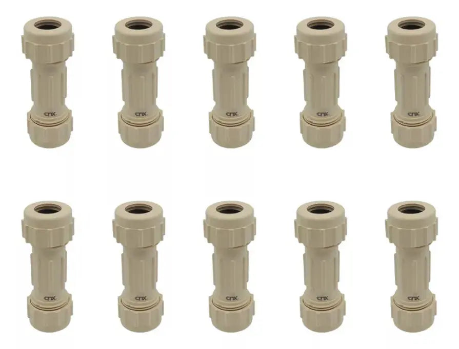 10 Piezas Cople Reparacion Cnx Cpvc 1/2'' Resistente - CNX - detalle