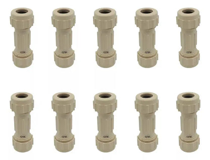 10 Piezas Cople Reparacion Cnx Cpvc 1/2'' Resistente - CNX - detalle
