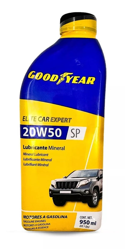 Aceite Mineral Lubricante Motor Goodyear 950ml Escoge Tipo