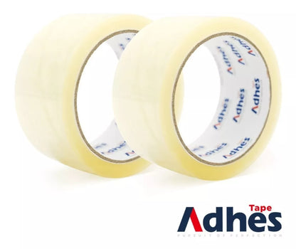 36pz Cinta Adhesiva Transparente Empaque Adhes 48mm X 50m