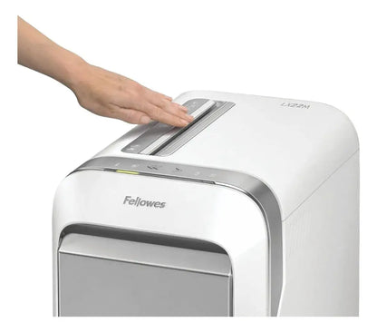 Trituradora Fellowes Lx220 Micro Corte Cesto 30.28 Litros - Fellowes - vista trasera