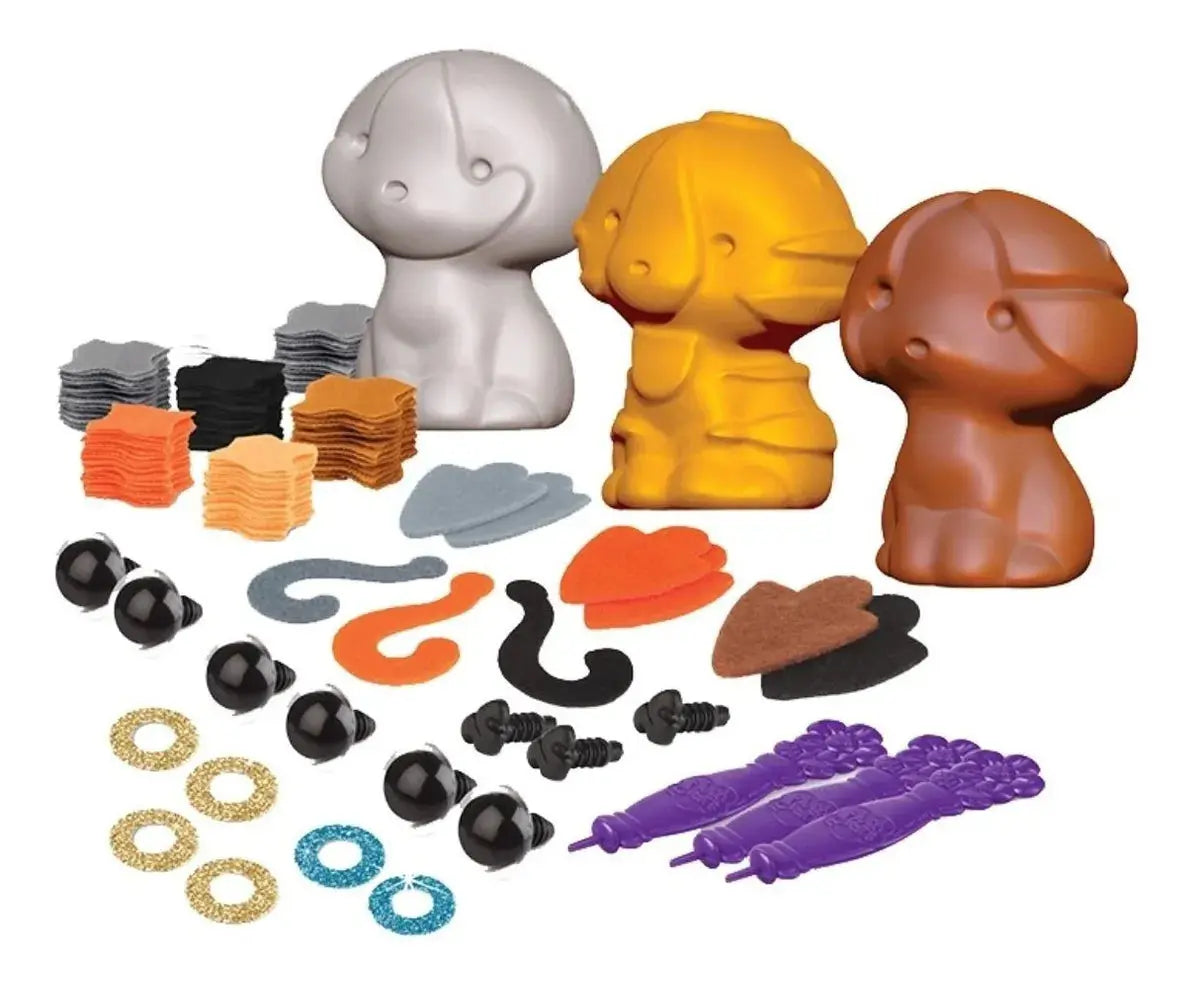 Peluche Armable Club Gatitos Plush Craft Minis Colección - Roel