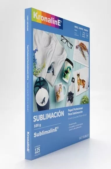 250 Hojas Papel Sublimacion Carta Sublimar Subl17 Kronaline