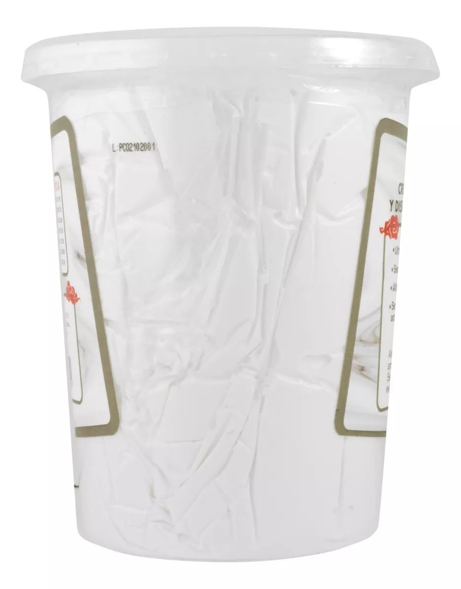 Pasta Moldeable Cosplay Policraft Tipo Espuma Disfraces 400g Color Blanco