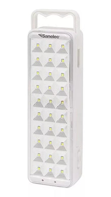 Lámpara Recargable De Emergencia Sanelec 30 Leds 2163