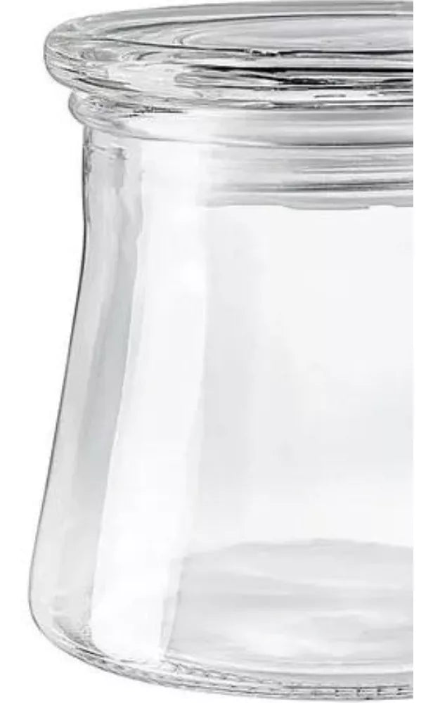 Frasco Vidrio Contenedor Tapa Envase Dulcero Cristal 650ml