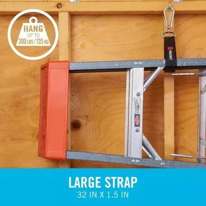 Correa de Carga con Arnés VELCRO® y Mosquetón – Resistencia 135 kg