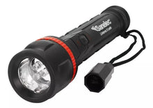 Linterna Sanelec Negro Incluye Pilas Aa 3 Leds Resiste Agua - Sanelec - vista lateral