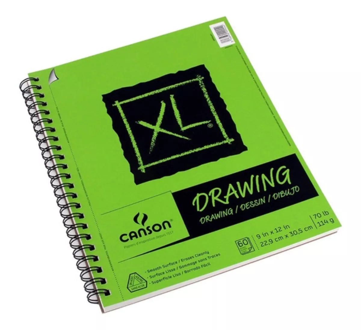 Block Dibujo Bocetos Canson Drawing Arte 22.9 X 30.5 60h