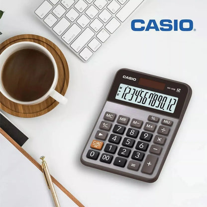 Calculadora Escritorio Casio Mx-120b Gris 12 dígitos Cuadrada - Casio - detalle