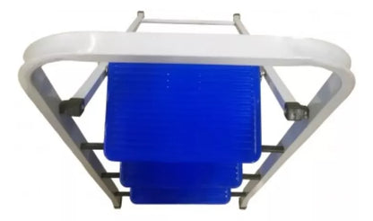 Escalera Domestica Peldaños Acero 3 Escalones Tipo Tijera