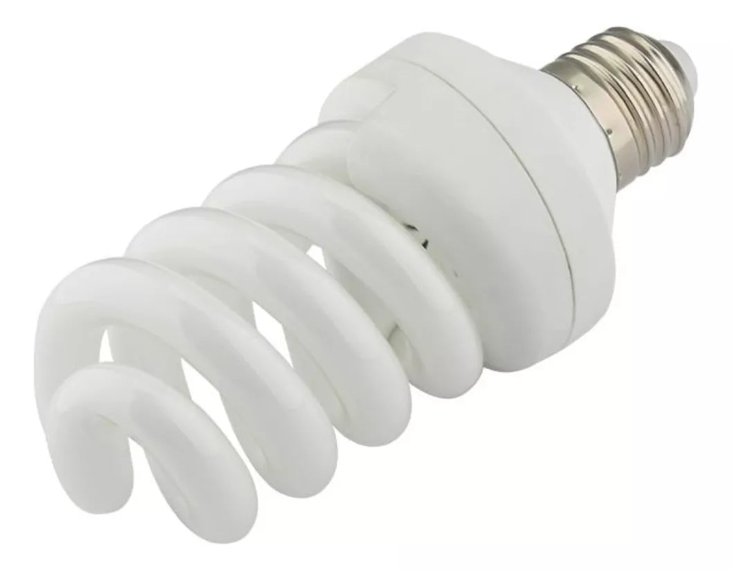 Foco Espiral Ahorrador Keer No.30 Luz Fría 20w Base E27