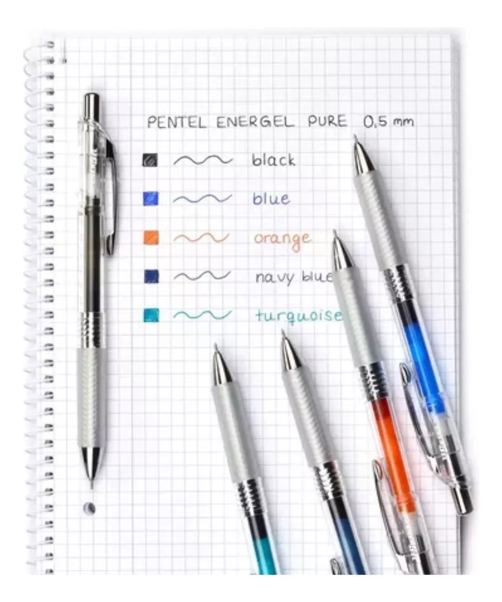 Bolígrafo Pentel Infree Bln75tl Tinta Gel Líquida 0.5mm