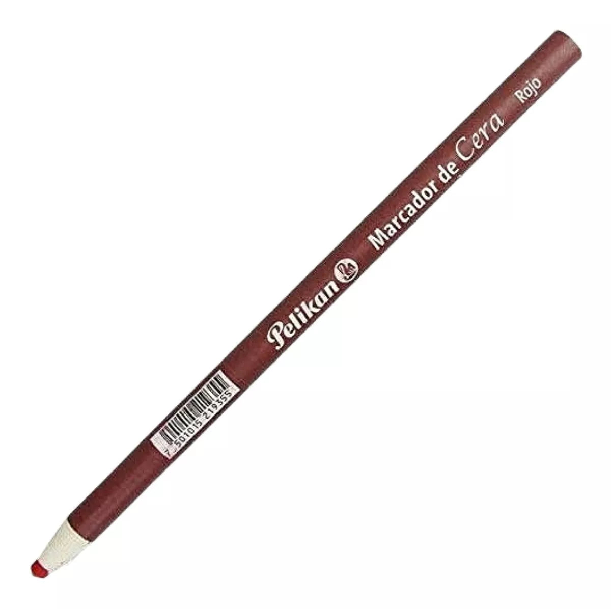 2 Marcadores Cera Rojo + Boligrafo Pointec Negro Pelikan