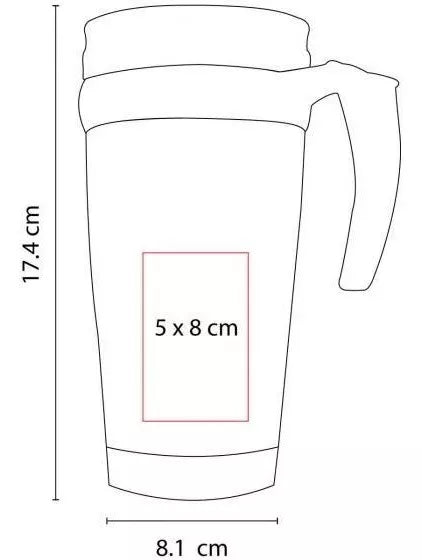 Termo Portatil Valvula Seguridad Calor Frio Cafe Te 400ml