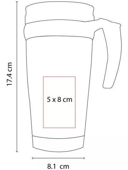 Termo Portatil Valvula Seguridad Calor Frio Cafe Te 400ml