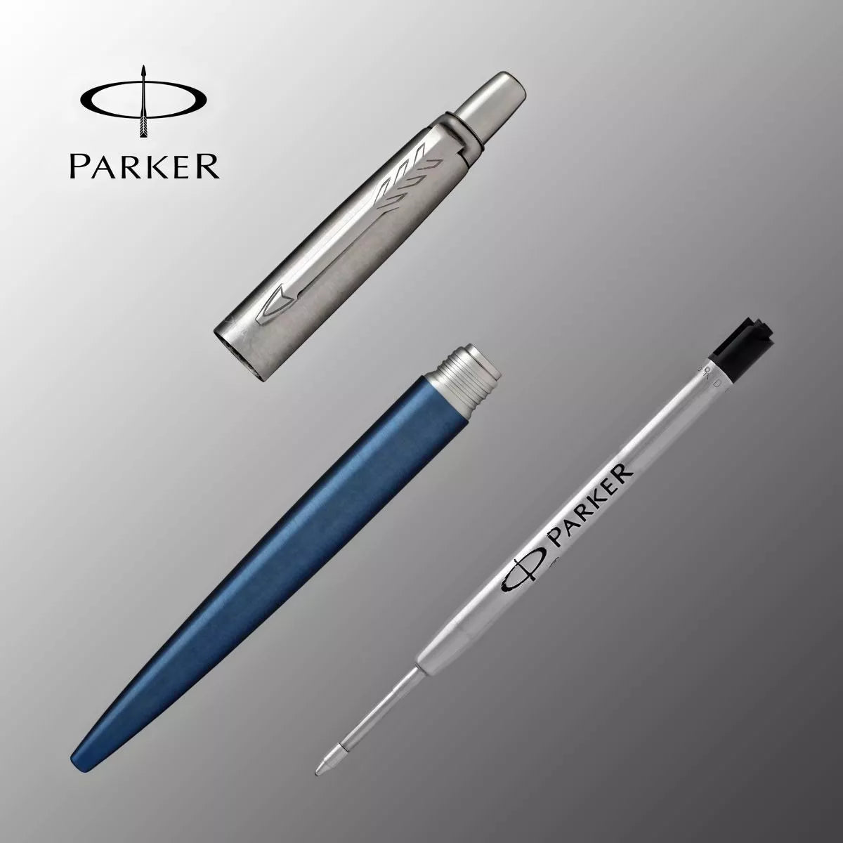 Bolígrafo Ballpoint Jotter Waterloo Azul Estuche Parker