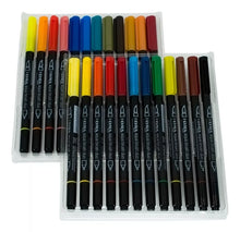 Set 24 Aqua Brush Duo Rotulador Lyra Doble Punta Marcadores