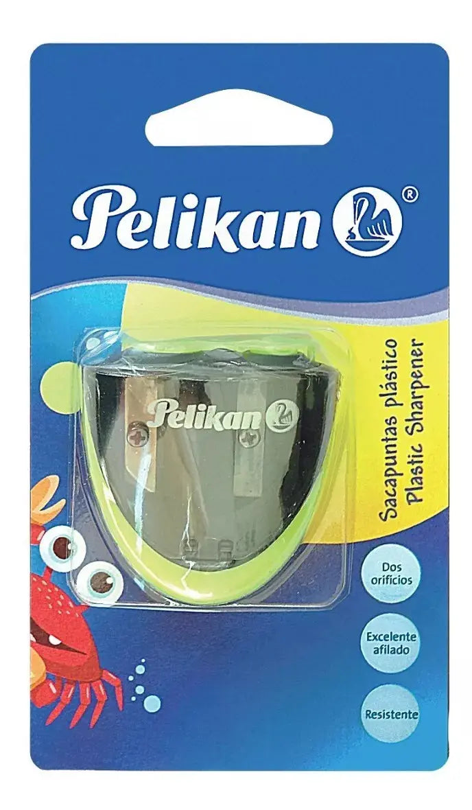 Sacapuntas Plastico Deposito 2 Orificios Pelikan - Pelikan - vista trasera