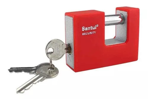 Candado Antipalanca Cuerpo Zamac 80mm Santul Seguridad 10