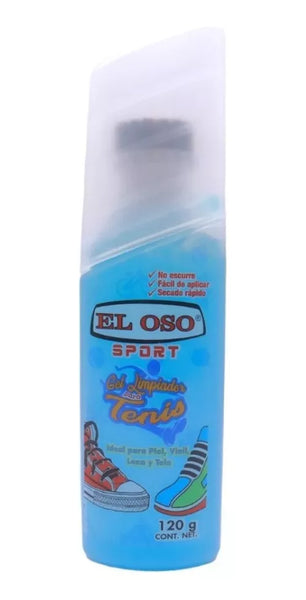 Gel Limpiador Tenis Tela El Oso Piel Vinil 120g Sport