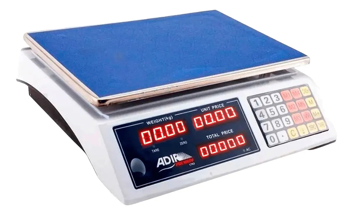 Báscula Electrónica 40 Kg Con Pantalla Digital Adir