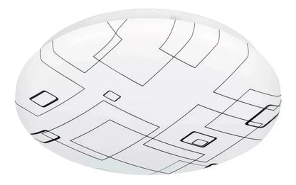 Luminario Led Plafón Sanelec Decorativo Madrid 12w 1095 - Sanelec