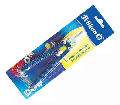 Compas Precision Brazo Largo Metálico Pelikan Incluye Minas