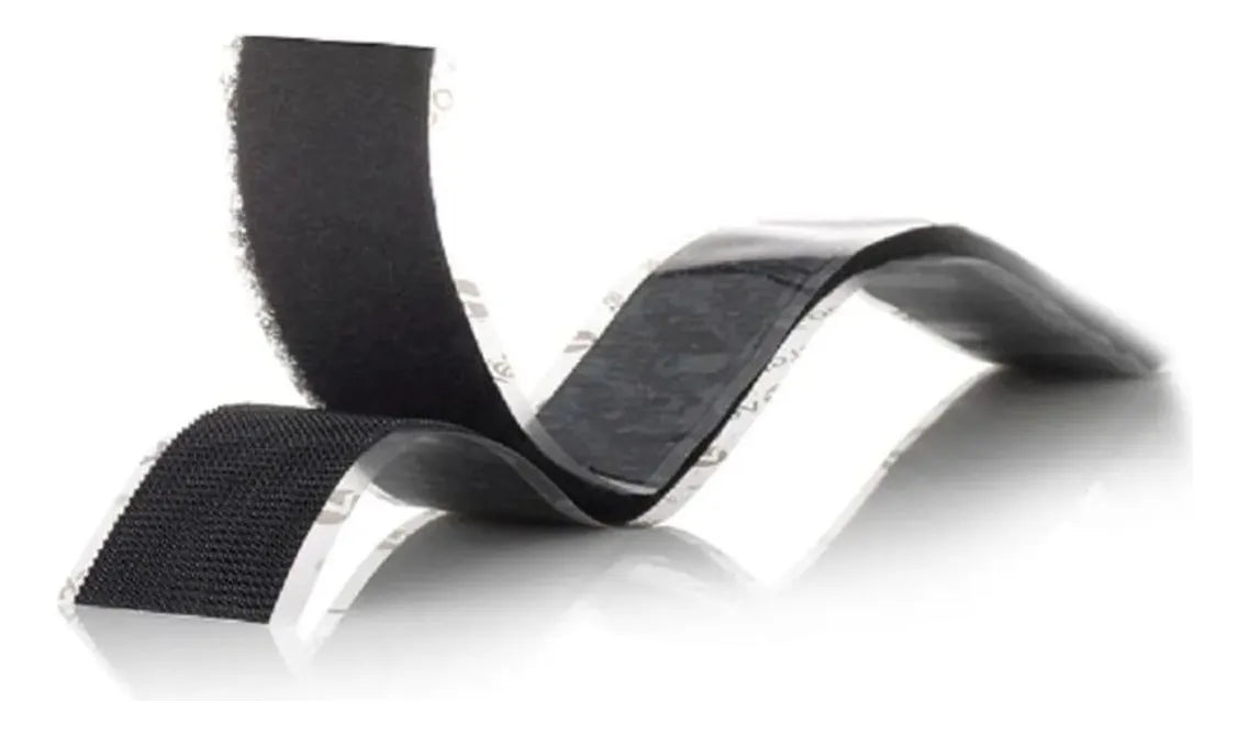 Velcro® Cinta Sujetadora con Adhesivo de 90 x 1.9cm, color Negro