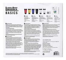 Set 6 Pinturas Acrilicas Liquitex Básico + Medio + Pincel