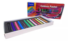 Set 12 Colores Pastel Toque En Seco Gises Dibujo Azor