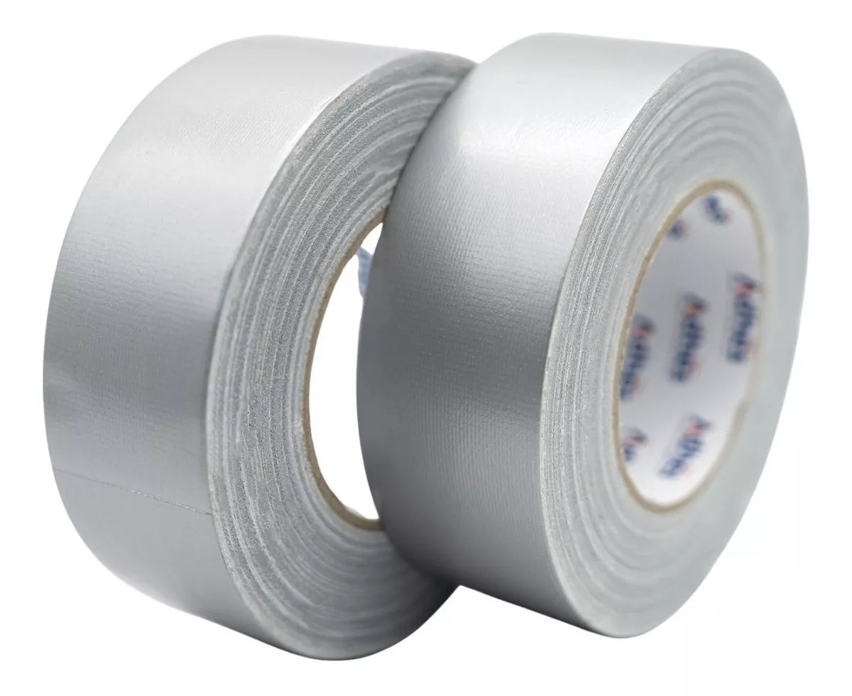 Cinta Americana Adhesiva Adhes Plata 50m Espesor 230