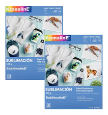 250 Hojas Papel Sublimacion Carta Sublimar Subl17 Kronaline